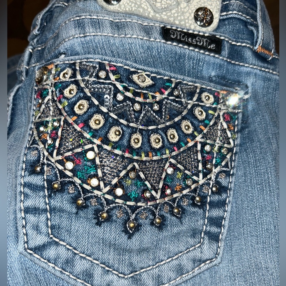 Miss Me Bootcut Jeans Size 27 - Picture 5 of 9